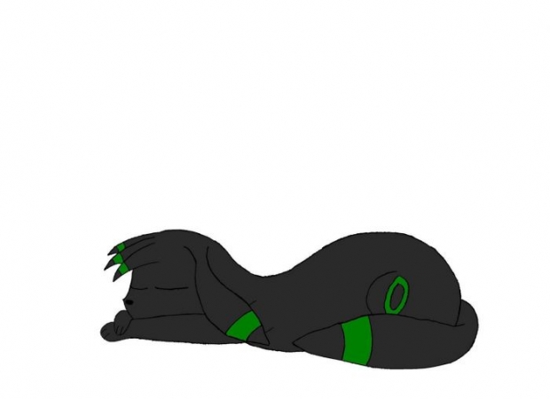 Sleeping Umbreon
