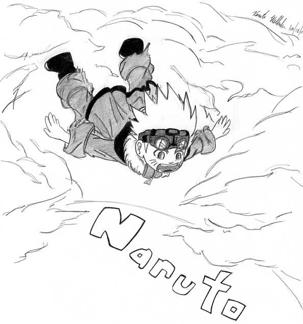 Naruto-falling