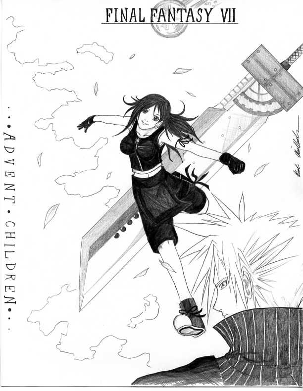 Cloud And Tifa