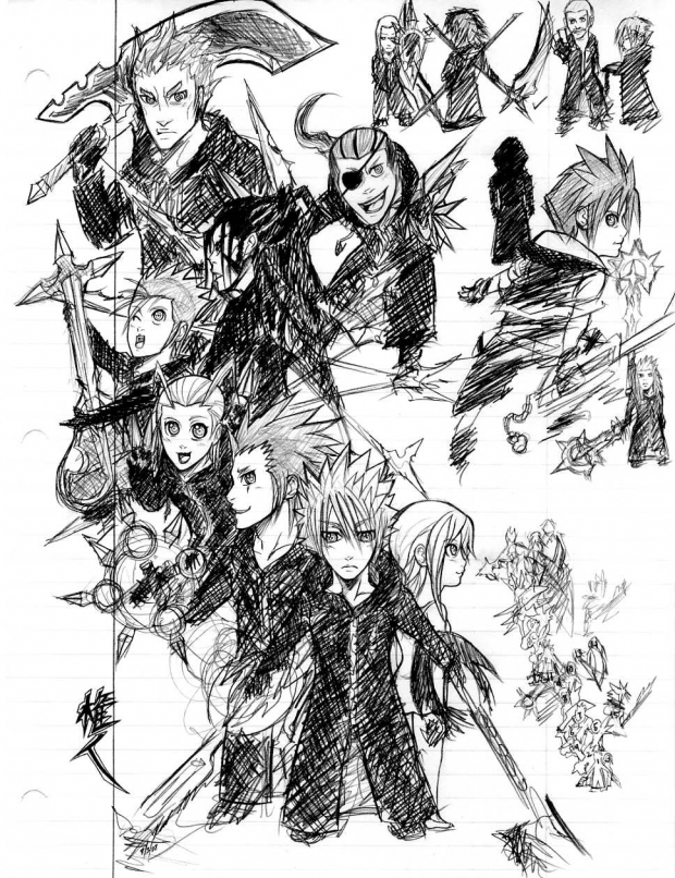 Organization XIII sketch