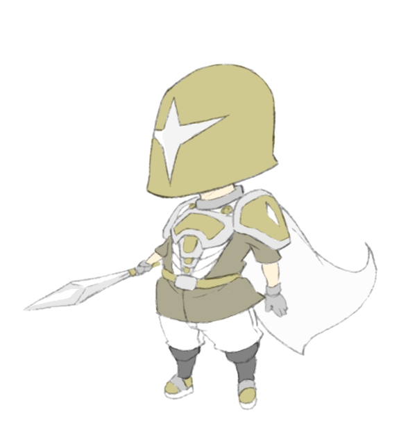 Gold Knight chibi