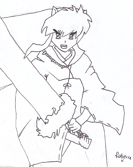 Inuyasha With Tetsusaiga