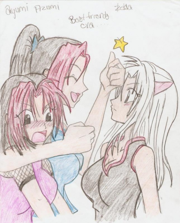 Ayumi, Azumi, & Zelda: Sisters/bffs