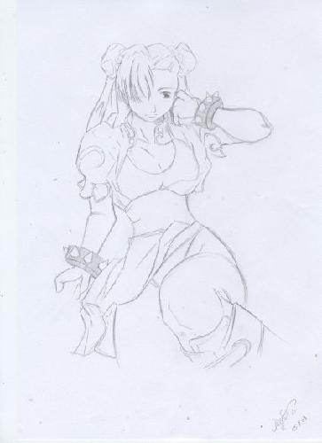 Chun Li Sktech Of Mine =)