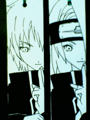 Sasori Deidara Bookmark