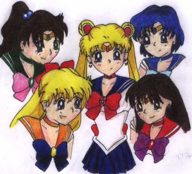 Yay Sailor Scouts