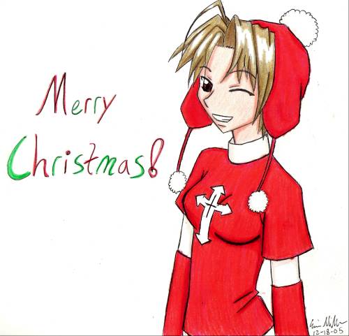 Christmas Kitsune