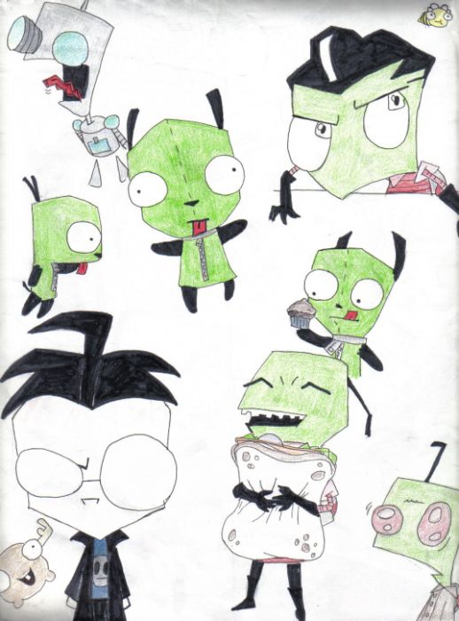 Zim Doodles~!