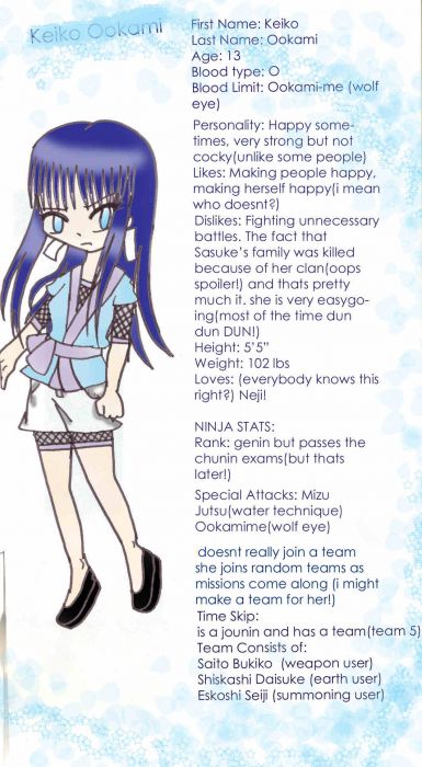 Keiko's Profile!