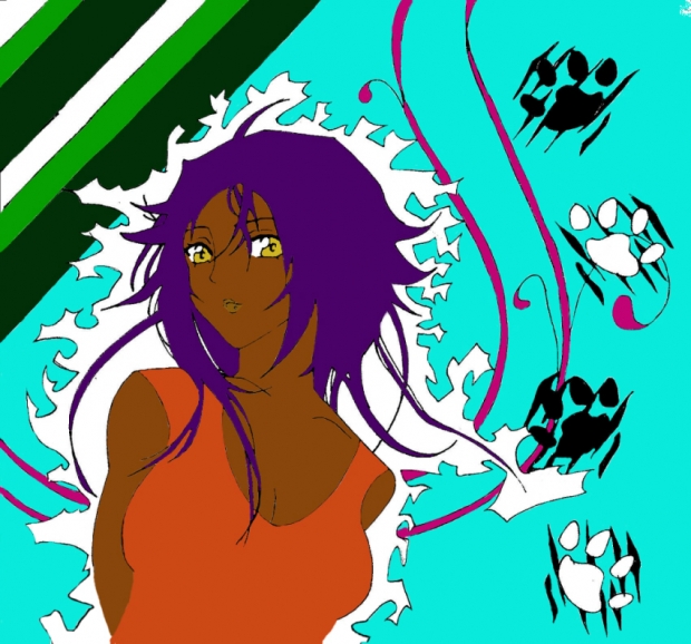 Yoruichi (colored)