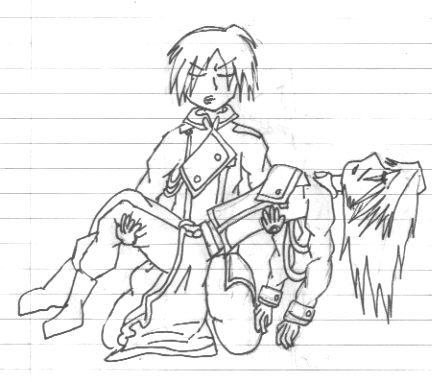 Dying For You. Line Art