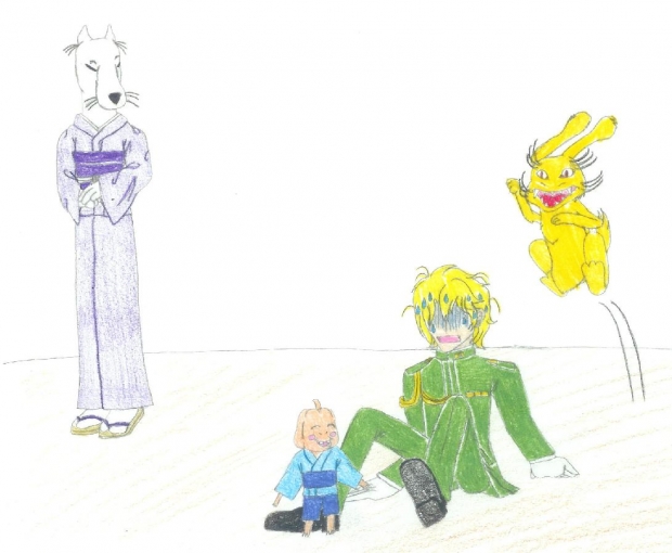 Surrounded by demons