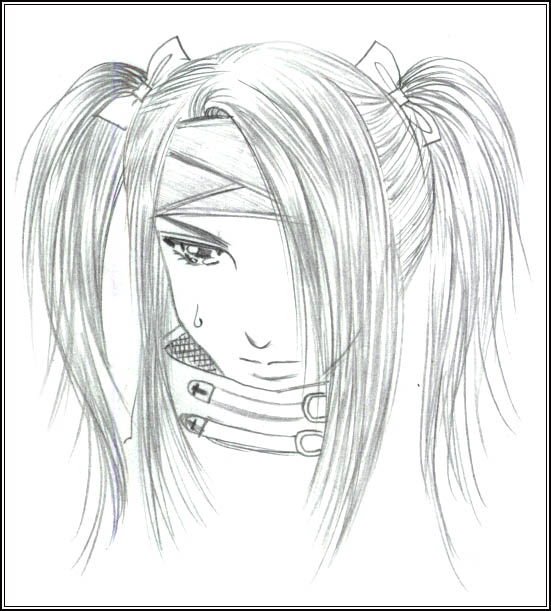 Vincent With 2 Pony Tails