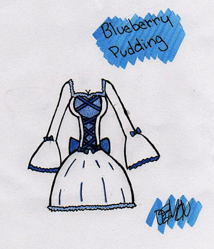 Bluberry Pudding Dress