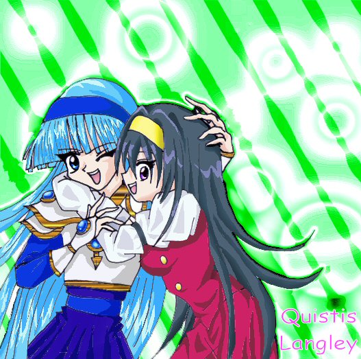 Chikane Himemiya And Umi Ryuuzaki