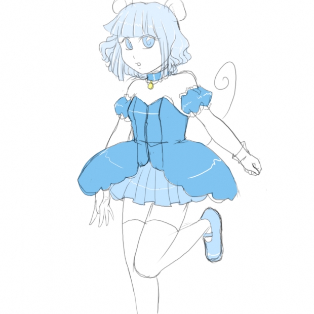 Mew blue berry remix colored!