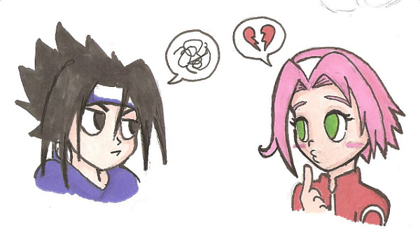 Sasuke Sakura Chibi