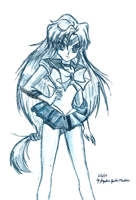 Uranus With Long Hair