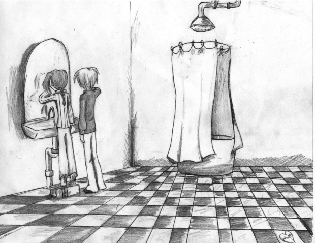 Lil Keeg and Dai, brushing their teeths .^.