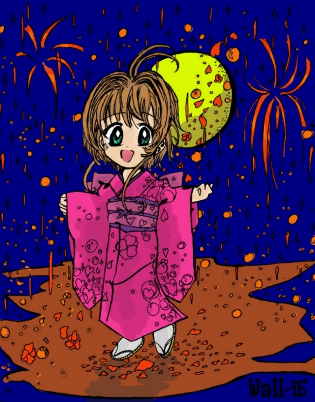 Sakura's Fireworks.