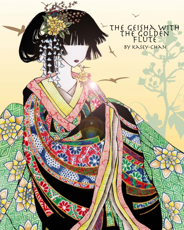 Geisha with the Golden Flute