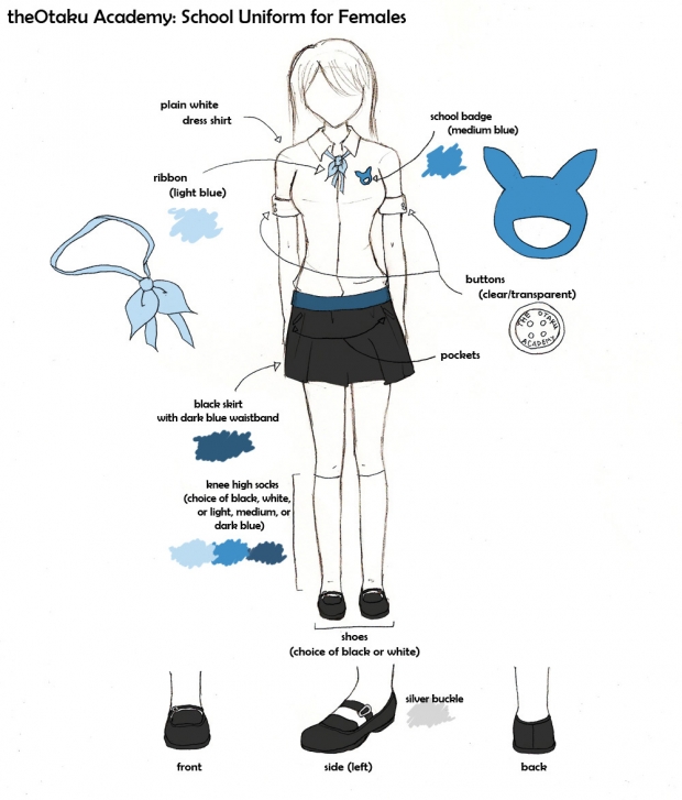 theO Academy Uniform for Females