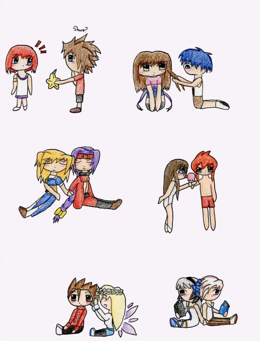 Chibi Couples!!