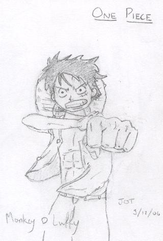 Monkey D Luffy - One Piece