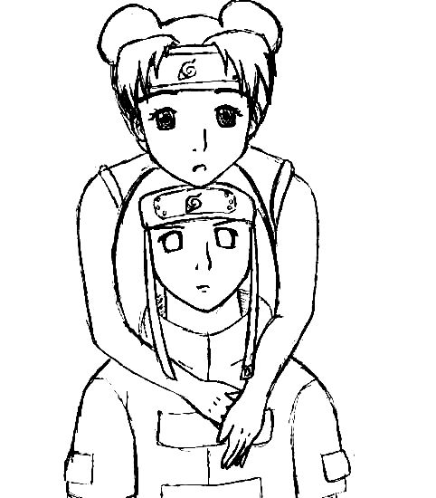 Tenten Holding Neji
