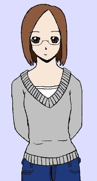 Anime Girl (colored)