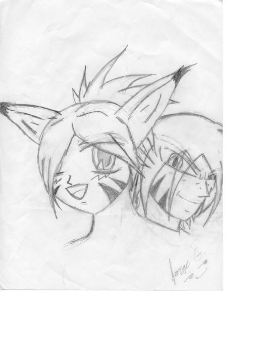 Fox Girl And Werewolf