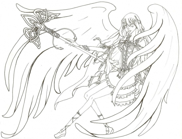 Hime's angel form