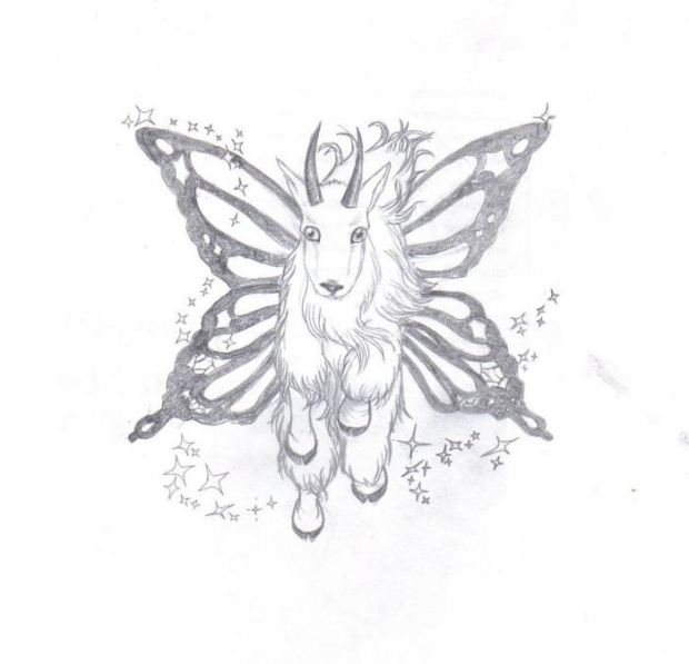 Winged Goat