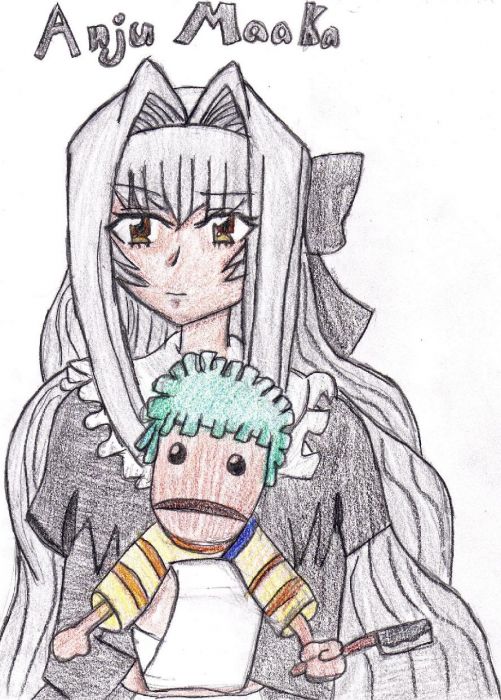 Anju Maaka(marker)[colored]