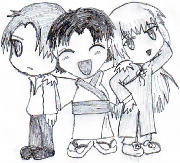Hatori, Shigure, And Ayame