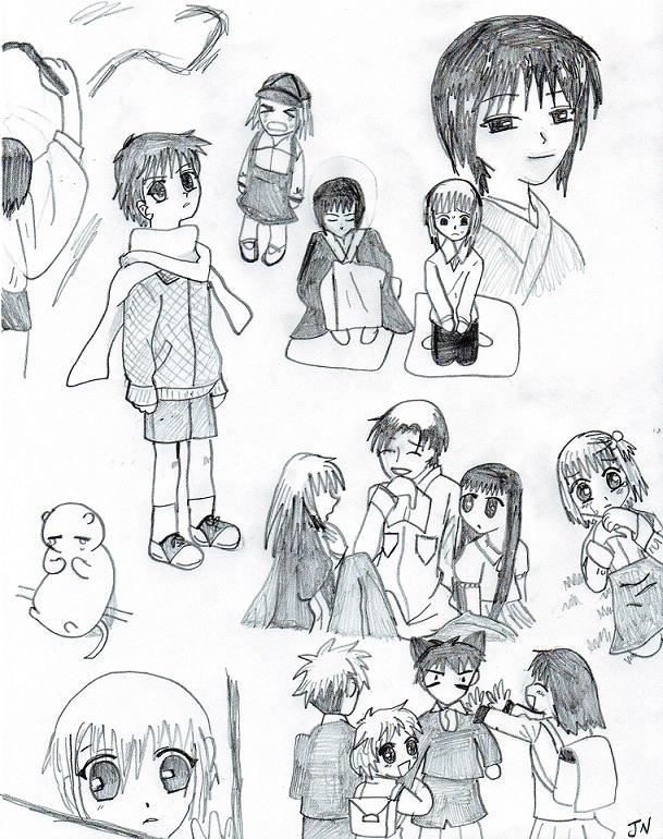 Little Fruits Basket People