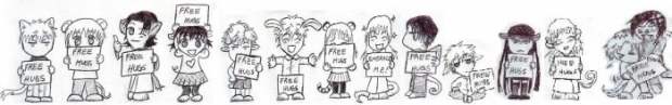 Free Hugs Fruits Basket Chibis
