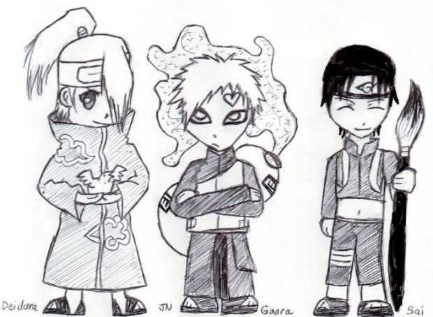 Naruto Chibis