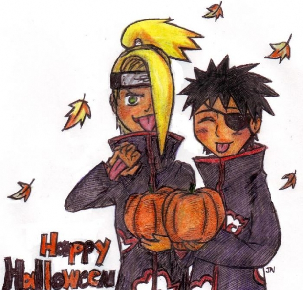 Halloween Toby And Deidara