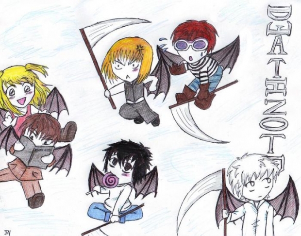 Death Note Shinigami Chibis