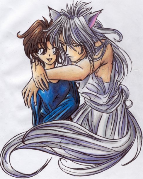 Ryoko1 and her Kurama