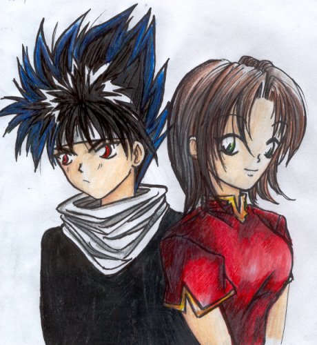 Kitsune and Hiei