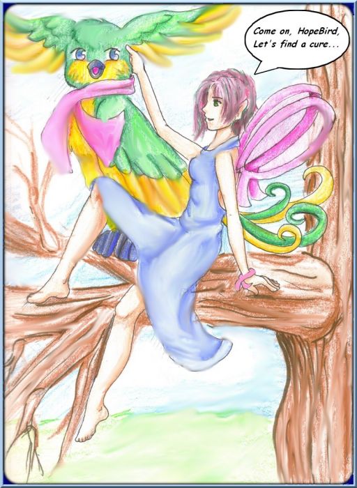 Hopebird, Let's Find A Cure...