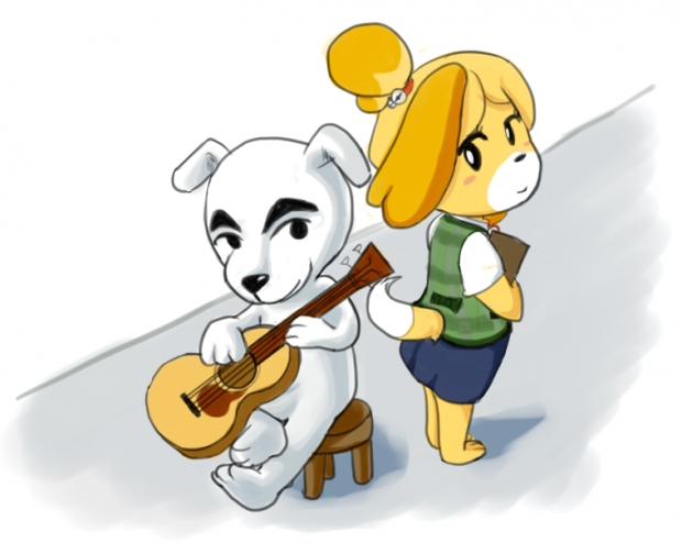 Isabelle and K.K