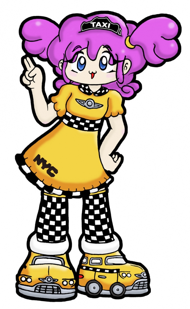 Taxi-chan  - NYAF mascot