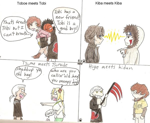 Wolf's Rain meets Naruto