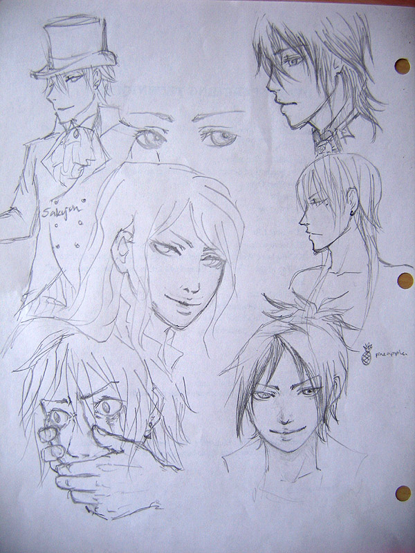 Less interesting library doodles