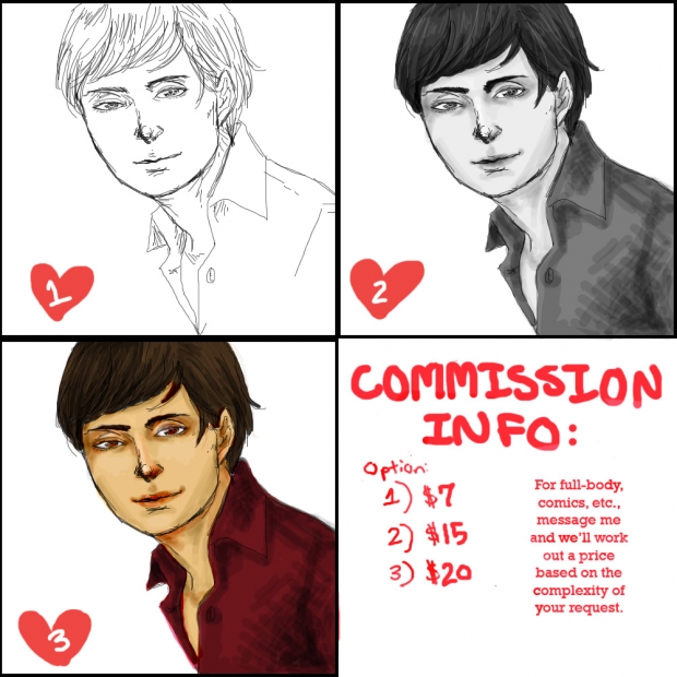 Commissions -  Sample Sheet!