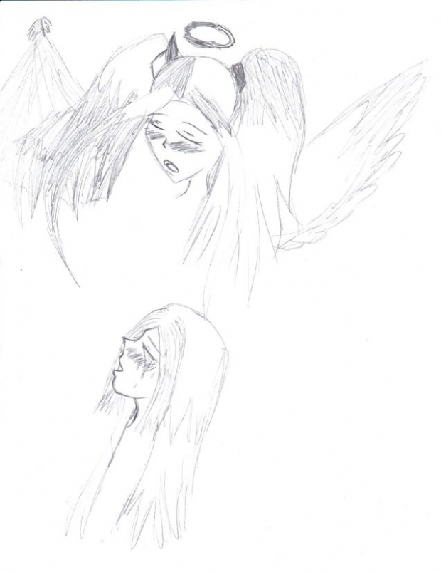Angel And Random (doodles)
