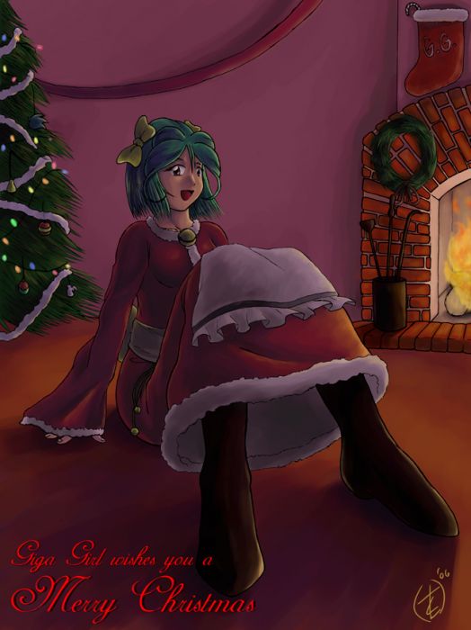 Merry Christmas From Giga Girl
